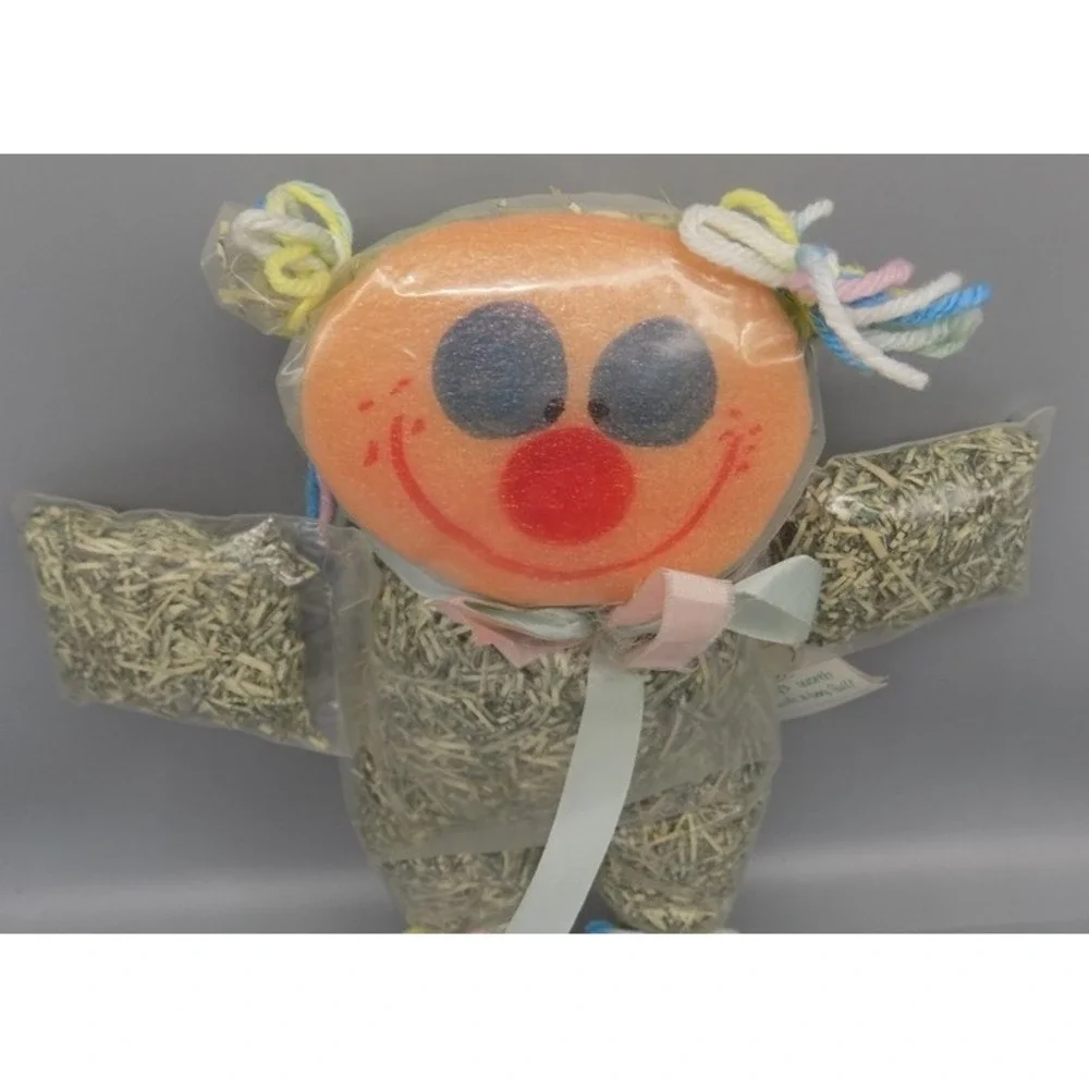 Shredded U. S. Currency Plastic Doll From Dollar Bills Destroyed Cash Patch